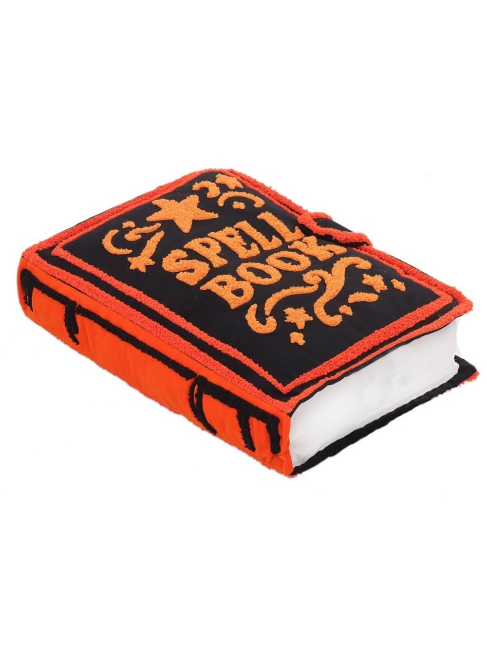 Target Orange and Black Plush 'Spell Book' Pillow